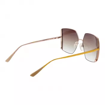 ANA HICKMANN Sieviešu saulesbrilles AH3189-5605B – Brūns acetāta rāmis, brūnas gradienta polikarbonāta lēcas, 57 mm lēcu platums, UV400 aizsardzība