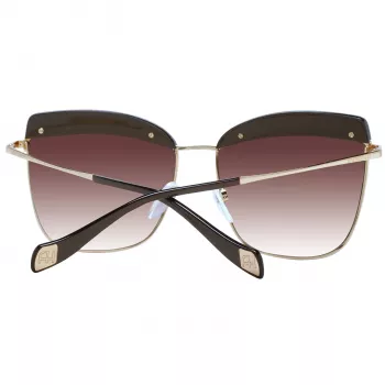 ANA HICKMANN Sieviešu saulesbrilles AH3191-59D02 Havana/Brūns Taisnstūra Acetāta Rāmis Brūns Gradienta Lēcas 60/15/145 mm