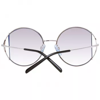 ANA HICKMANN Sieviešu saulesbrilles AH3192-5304D Havana Brūns Acetāta Taisnstūra Rāmis ar Brūniem Gradienta Polikarbonāta Stikliem 53mm