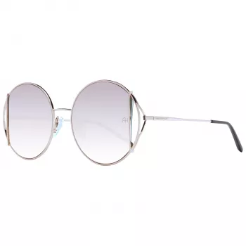 ANA HICKMANN Sieviešu saulesbrilles AH3192-5304D Havana Brūns Acetāta Taisnstūra Rāmis ar Brūniem Gradienta Polikarbonāta Stikliem 53mm