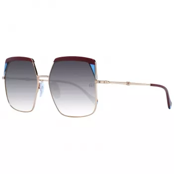 ANA HICKMANN Sieviešu saulesbrilles AH3253-59P02 Havana Brūns Butterfly Acetāta rāmis ar Brūniem Gradienta lēcām UV400