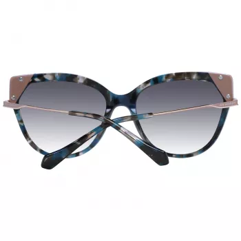 ANA HICKMANN Sieviešu saulesbrilles AH9339-56P02 Havana Square Frame Brown Gradient Lens 56/17/140 mm