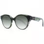 ANA HICKMANN Sieviešu saulesbrilles AH9345-51H01 Cat Eye Havana Acetāta rāmis Brūnas Gradienta lēcas UV400