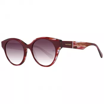 ANA HICKMANN Sieviešu saulesbrilles AH9345-51H03 Butterfly/Square Acetate rāmis Brūni gradienta lēcas 53mm