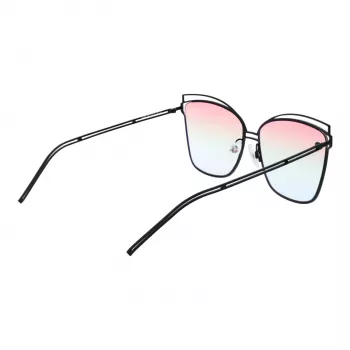 ANA HICKMANN Sieviešu saulesbrilles HI3049-6109A - Havana Acetate Oversized Square - Brown Gradient Lens - 61/15/145 mm