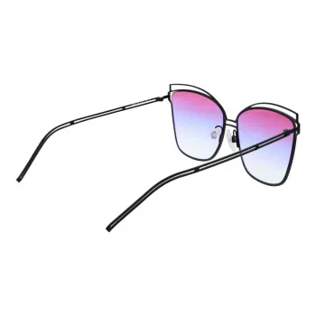 ANA HICKMANN Sieviešu saulesbrilles HI3049-6109B Havana Brūns Acetāts Kvadrātveida Rāmis Brūns Gradienta Lēcas 61/15/145 mm