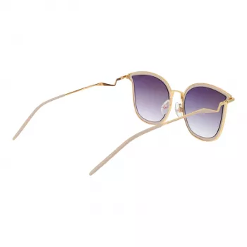 ANA HICKMANN Sieviešu saulesbrilles HI3065-5504A Havana Acetāts Brūns Gradienta Lēcas 55/21/145 mm
