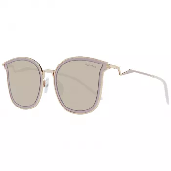 ANA HICKMANN Sieviešu saulesbrilles HI3065-554CS Havana Brūns Acetāta Rāmis Brūnas Gradienta Lēcas 55/21/145 mm