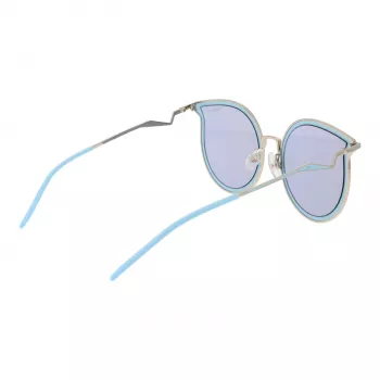 ANA HICKMANN Sieviešu saulesbrilles HI3066T-5403A Butterfly Havana Brūns Acetāta Rāmis Gradienta Brūna Lēca 54mm