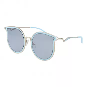 ANA HICKMANN Sieviešu saulesbrilles HI3066T-5403A Butterfly Havana Brūns Acetāta Rāmis Gradienta Brūna Lēca 54mm