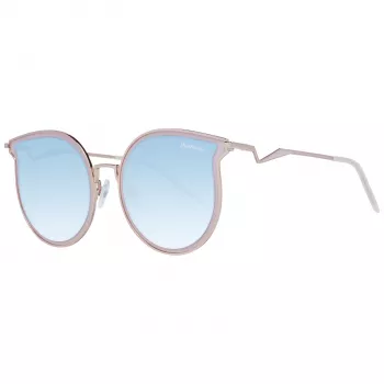 ANA HICKMANN Sieviešu saulesbrilles HI3066T-5405A Zelta metāla Butterfly/Cat-Eye Brūns gradients UV400 54mm