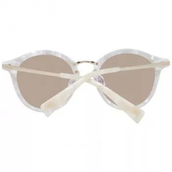 ANA HICKMANN Sieviešu saulesbrilles HI9066-49G21 - Havana acetāta rāmis ar brūnām gradienta polikarbonāta lēcām, 49/21/145 mm