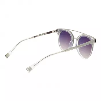 ANA HICKMANN Sieviešu saulesbrilles HI9080-62T04 Zelta tauriņa rāmis Brūnas gradienta lēcas 56mm