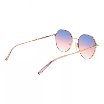 ANA HICKMANN Sieviešu saulesbrilles HIY3001-5205A Brūns Havana Acetāta Rāmis Brūns Gradienta Lēca 52/17/135 mm