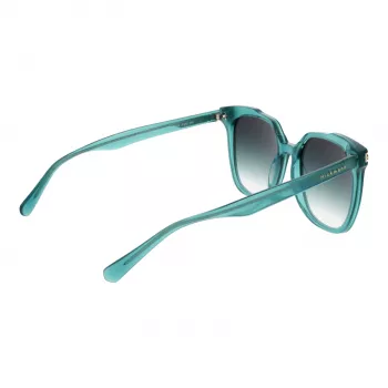 ANA HICKMANN Sieviešu saulesbrilles HIY9002-50T01 - Ģeometrisks acetāta rāmis, pelēkas polikarbonāta lēcas, UV400 aizsardzība, 50/18/135 mm