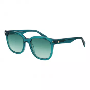 ANA HICKMANN Sieviešu saulesbrilles HIY9005-50H01 Havana Brūns Acetāta Rāmis Gradienta Brūnas Lēcas 50/17/136 mm