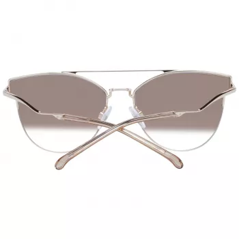 ANA HICKMANN Sieviešu saulesbrilles HI3096E-6104B Butterfly/Cat Eye Brūns Havana Acetāta Rāmis Brūns Gradienta Lēcas UV400 61/17/145 mm