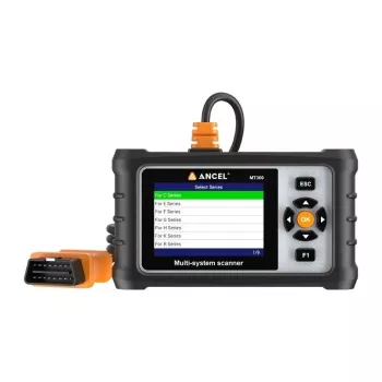 ANCEL MT300 BMW motociklu diagnostikas skeneris OBD2 kodu lasītājs ar 3.5 inch TFT krāsu ekrānu, Engine ABS TPMS Service Reset, bezmaksas mūža atjauninājumi