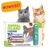Animal Island mitrā kaķu barība ar teļa gaļu / trušu un tītaru / tunča fileju buljonā 4x85g