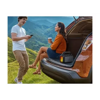 Anker Soundcore Boom 2 80W portatīvais Bluetooth skaļrunis, IPX7 ūdensizturīgs, melns