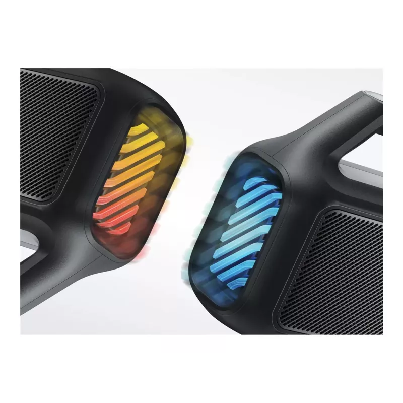 Anker Soundcore Boom 2 pārnēsājamais Bluetooth skaļrunis, 80 W, ūdensnecaurlaidīgs, melns