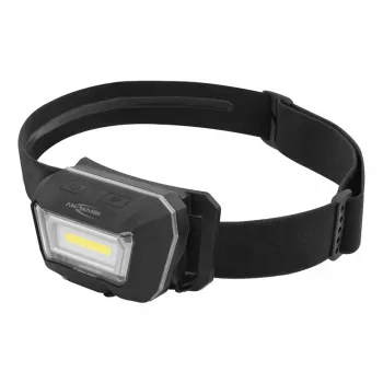 ANSMANN HD280RS LED Galvaslampa 280 lm IPX4 Melna/Pelēka