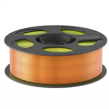 Anycubic PLA zīda pavediens trīskrāsu: sarkans dzeltens zaļš - 1.75mm 1kg