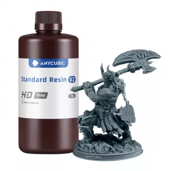 Anycubic Standard V2 1kg sveķi HD pelēki
