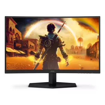 AOC C24G42FE 23.6 collu Full HD VA izliekts spēļu monitors – 180Hz, 4ms, HDR, FreeSync Premium, HDMI & DisplayPort