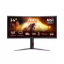 AOC CU34G4CA 34 collu Izliekts UWQHD VA Spēļu Monitors, 180Hz, 1ms, FreeSync Premium