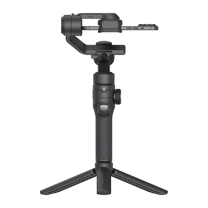 AOCHUAN S3 viedtālruņa gimbals ar AI izsekošanu, LED skārienekrānu, gaismu un powerbank