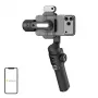 AOCHUAN S3 viedtālruņa gimbals ar AI izsekošanu, LED skārienekrānu, gaismu un powerbank