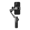 AOCHUAN Smart XE 3-Assu Gimbal Stabilizer ar AI izsekošanu un žestu vadību viedtālrunim, Melns
