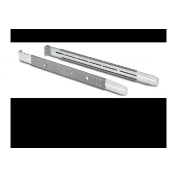 APC AP7768 Rack ATS Rear Rail Bracket Kit, melns