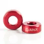Apex Bar-Ends - Black Anodized Aluminum Scooter Handlebar End Plugs (Pair)
