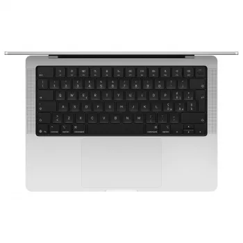 Apple MacBook Pro 14 M5 Silver, M5-10C CPU, 10C GPU, 24GB RAM, 1TB SSD, vācu tastatūra, Nanotexture Glass, 96W USB-C strāvas adapteris