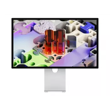 Apple Studio Display XDR 27 collu 5K Nano-Texture Glass monitors ar A13 Bionic, 12MP Ultra Wide kameru, sešu skaļruņu sistēmu, Silver