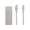 Apple USB-C to Lightning kabelis (1m) MDGL4ZM/A - Balts - Pīts neilons - MFi sertificēts