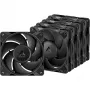 ARCTIC P12 PRO PST LN 120 mm korpusa ventilators, 5 gab., melns