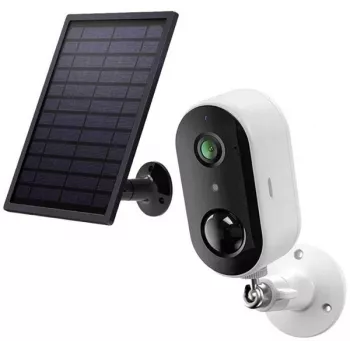 Arenti GO1+SP1 Wi-Fi Battery Camera ar saules paneli, 2K QHD, IP65, PIR kustību detektors