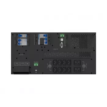 ARMAC R/10000I/PF1/DF 10000VA Online dubultās konversijas rackmount UPS, 10 kontaktligzdas, LCD, metāla korpuss, pretputekļu