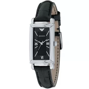 ARMANI AR0278 Sieviešu kvarca pulkstenis 20mm Nerūsējošais tērauds Sudrabs Balts