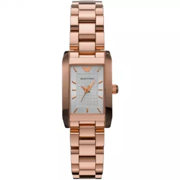 ARMANI AR0361 Sieviešu analogais kvarca pulkstenis 32 mm Nerūsējošais tērauds Sudrabs
