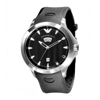 ARMANI AR0631 Vīriešu hronogrāfa nerūsējošā tērauda pulkstenis 45mm
