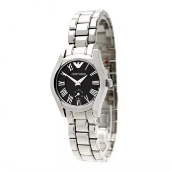 Armani AR0695 Sieviešu kvarca pulkstenis 28mm Sudraba nerūsējošais tērauds
