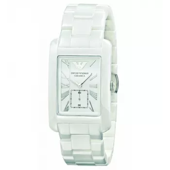 ARMANI AR1408 Vīriešu Keramikas Kvarca Hronogrāfa Pulkstenis 43mm Melns
