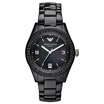 Armani AR1423 Sieviešu Keramikas Pulkstenis 39mm Balts