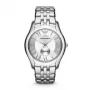 Armani AR1788 Vīriešu Hronogrāfa Pulkstenis 43mm Melns Ciparnīca Īsta Āda Siksniņa