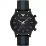 ARMANI AR1948 Vīriešu hronogrāfa pulkstenis 46mm nerūsējošais tērauds