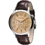Armani AR2433 Vīriešu hronogrāfa pulkstenis 43mm Nerūsējošais tērauds Zils ciparnīca